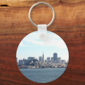San Francisco City-Uitzicht van de baai Sleutelhanger (Voorkant)