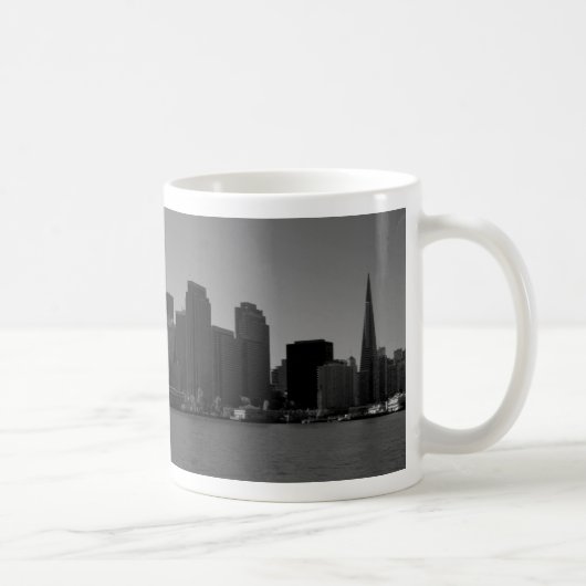 San Francisco Cityscape Koffiemok (Rechts)