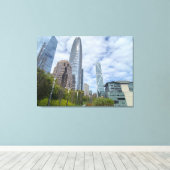 San Francisco Cloud Architecture Canvas Afdruk (Insitu (Houten vloer))