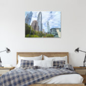 San Francisco Cloud Architecture Canvas Afdruk (Insitu (Slaapkamer))