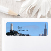 San Francisco Coit Tower Etiket (Insitu)