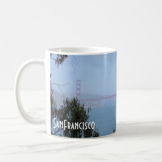 San Francisco Collectie - Golden Gate Bridge Koffiemok (Links)