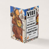 San Francisco de Asis Folded Card (Outside)
