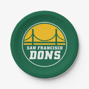 San Francisco Dons Papieren Bordje