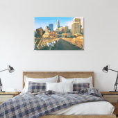 San Francisco Downtown Canvas Afdruk (Insitu (Slaapkamer))