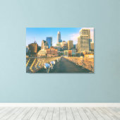 San Francisco Downtown Canvas Afdruk (Insitu (Houten vloer))