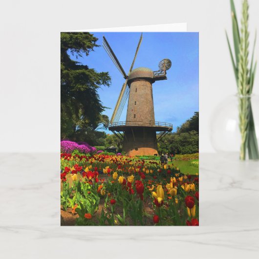 San Francisco Dutch Windmill #6 Kaart (Voorkant)