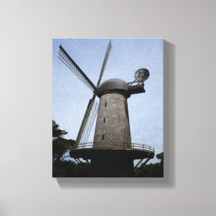 San Francisco Dutch Windmill Canvas Afdruk