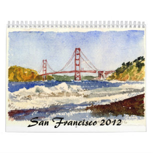 San Francisco en de Gate Kalender