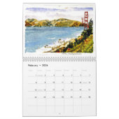 San Francisco en de Golden Gate Kalender (Feb 2026)