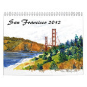 San Francisco en de Golden Gate Kalender (Hoes)