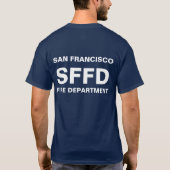 San Francisco Fire Department T-shirt (Achterkant)