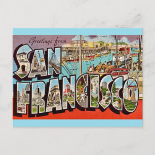 San Francisco Fisherman's Wharf Briefkaart
