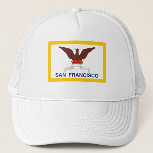 San Francisco Flag Trucker Pet (Voorkant)