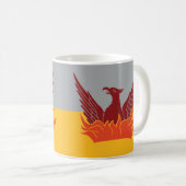 San Francisco Fog & Gold Flag Mok (Voorkant rechts)