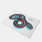 San Francisco garter slang cartoon illustratie Deurmat (Schuin)