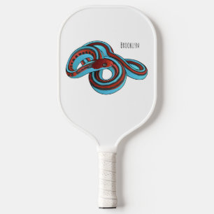San Francisco garter slang cartoon illustratie Pickleball Paddle