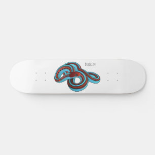 San Francisco garter slang cartoon illustratie Skateboard