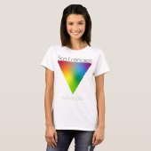 San Francisco Gay LGBT Pride Rainbow Triangle Naam T-shirt (Voorkant volledig)