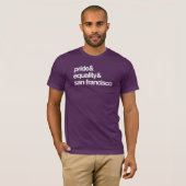 SAN FRANCISCO-GELIJKHEID EN PRIDE — .png T-shirt (Voorkant volledig)