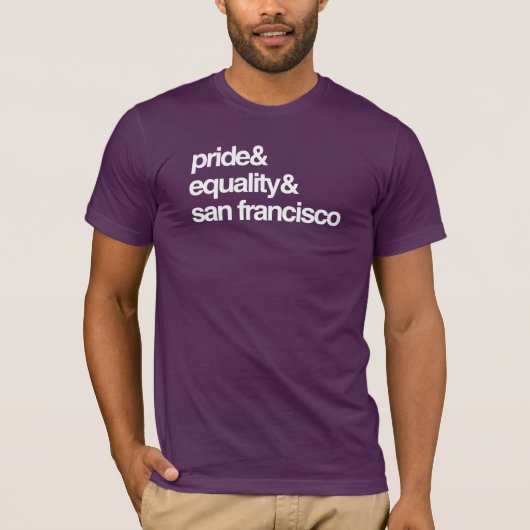 SAN FRANCISCO-GELIJKHEID EN PRIDE — .png T-shirt (Voorkant)