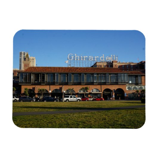 San Francisco Ghirardelli Carré #2 Photo Magnet (Horizontal)