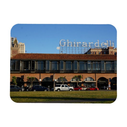 San Francisco Ghirardelli Magnet photo Carré (Horizontal)