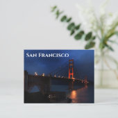 San Francisco Golden Gate Bridge #6-2 Briefkaart (Staand voorkant)