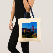 San Francisco Golden Gate Bridge #7-2 Canvas tas (Voorkant (product))