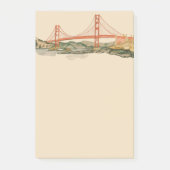 San Francisco Golden Gate Bridge Adhesive Notes (Voorkant)