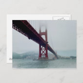 San Francisco Golden Gate Bridge - Briefkaart (Voorkant / Achterkant)