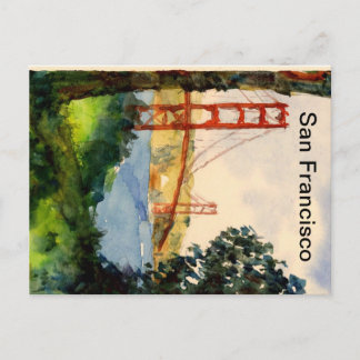 San Francisco Golden Gate Bridge Briefkaart