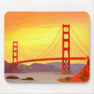 San Francisco Golden Gate Bridge Muismat
