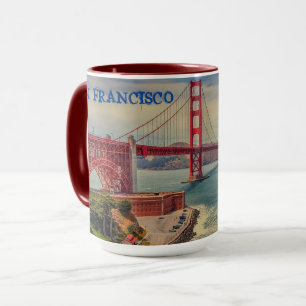 San Francisco Golden Gate Bridge Pittoresque Mug