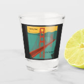 San Francisco - Golden Gate Bridge/ Shot Glas (Voorkant)