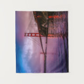 San Francisco Golden Gate Bridge Tapestry Wandkleed (Voorkant)