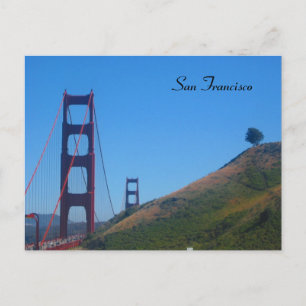 san francisco golden gate briefkaart