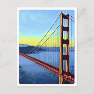 San Francisco - GOLDEN GATE - Brug Briefkaart