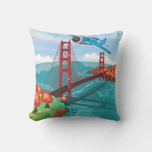 San Francisco Golden Gate-brug Kussen