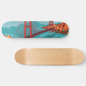 San Francisco Golden Gate-brug Skateboard (Horizontaal)