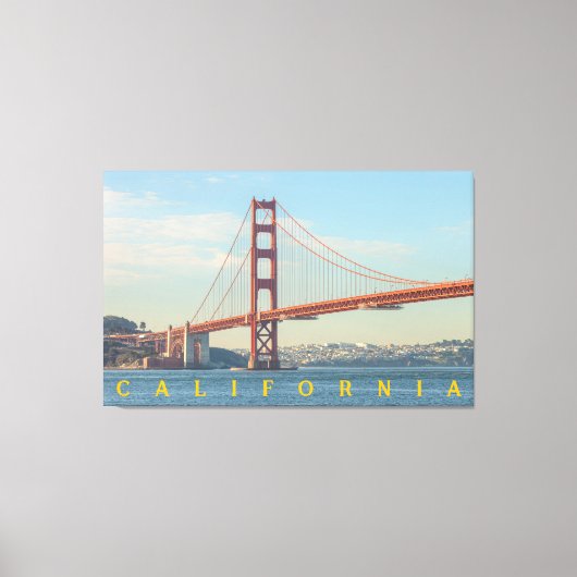 San Francisco Golden Gate Canvas Afdruk (Voorkant)