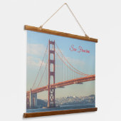 San Francisco Golden Gate Hangend Wandkleed (Gebogen)
