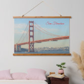 San Francisco Golden Gate Hangend Wandkleed (Slaapkamer)