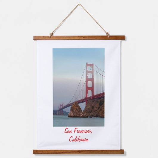 San Francisco Golden Gate Hangend Wandkleed (Voorkant)