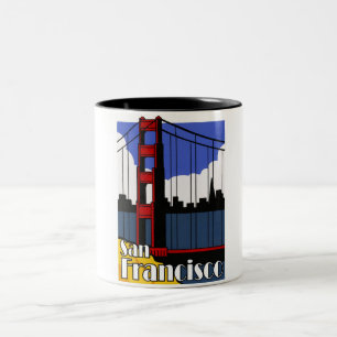San Francisco Golden gate mok koffie