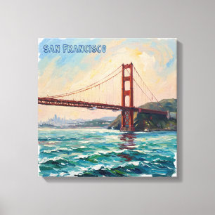 San Francisco Golden Gate Paysage Marin Toile d'Ar
