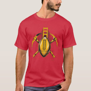 San Francisco Golden Rush Gridiron T-shirt