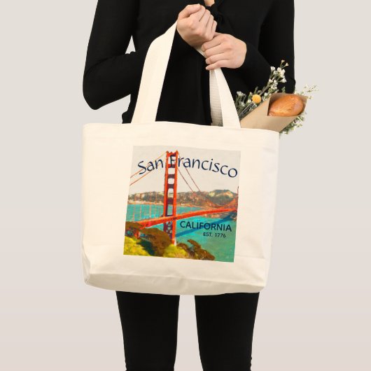 San Francisco GoldenGate Canvas tas (Voorkant (product))
