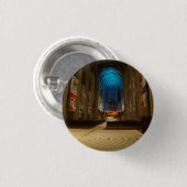 San Francisco Grace Cathedraal #2 Pinback Button (Voorkant /achterkant)