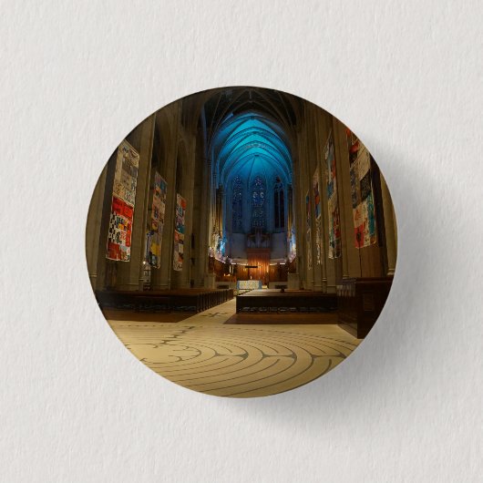 San Francisco Grace Cathedraal #2 Pinback Button (Voorkant)